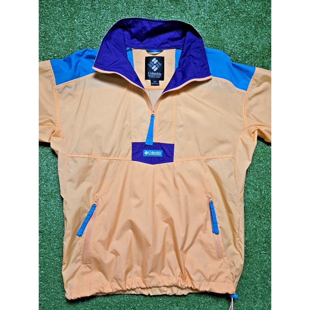 Columbia Santa Ana Anorak Jacket – Orange – Men’s Small